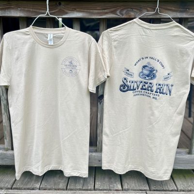 adult shirts sand silver run coffee t-shirt sand